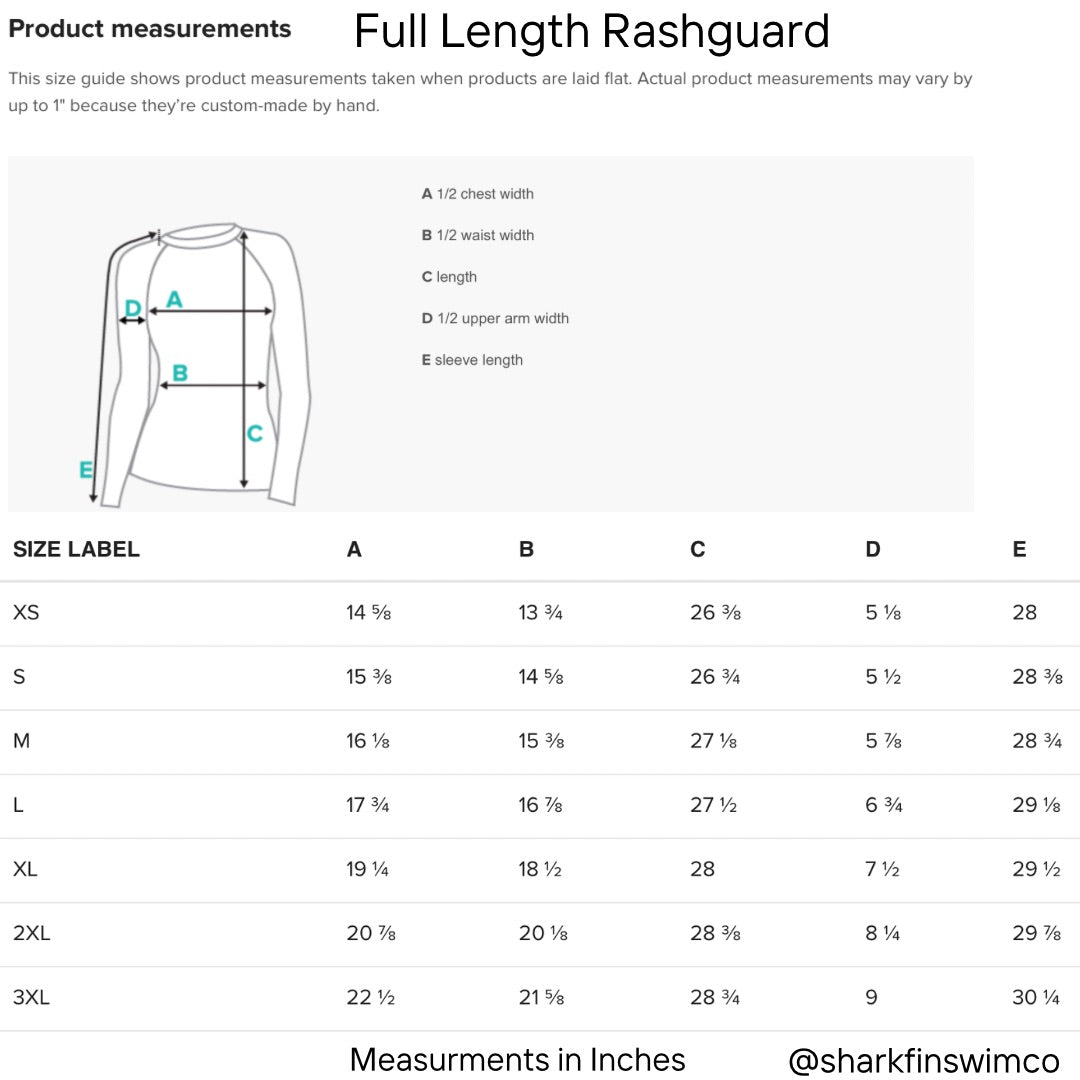 Coconut Sunshine - Dolphin Eco Full Length Rashguard