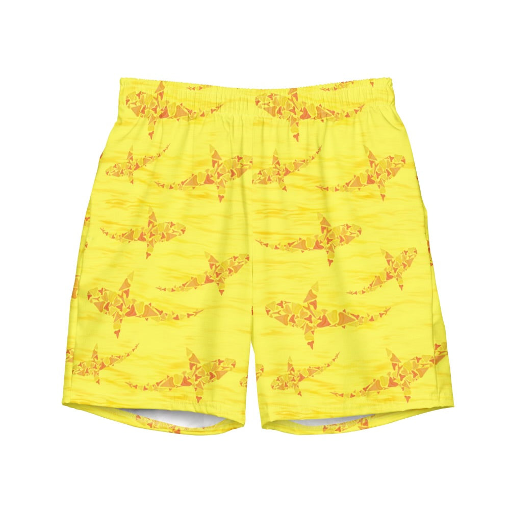 Sunny bite shark tooth sustainable swim trunks 