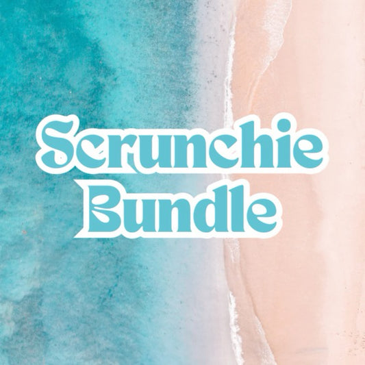 Exuma collection sustainable scrunchie bundle 