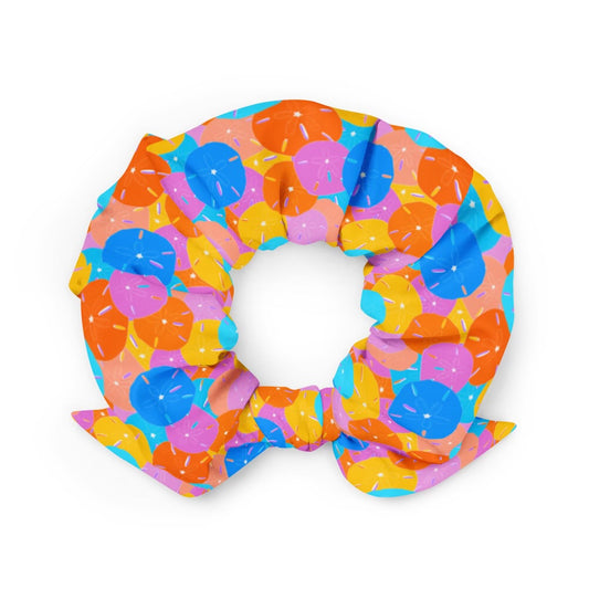  Mermaid money sand dollar sustainable scrunchie